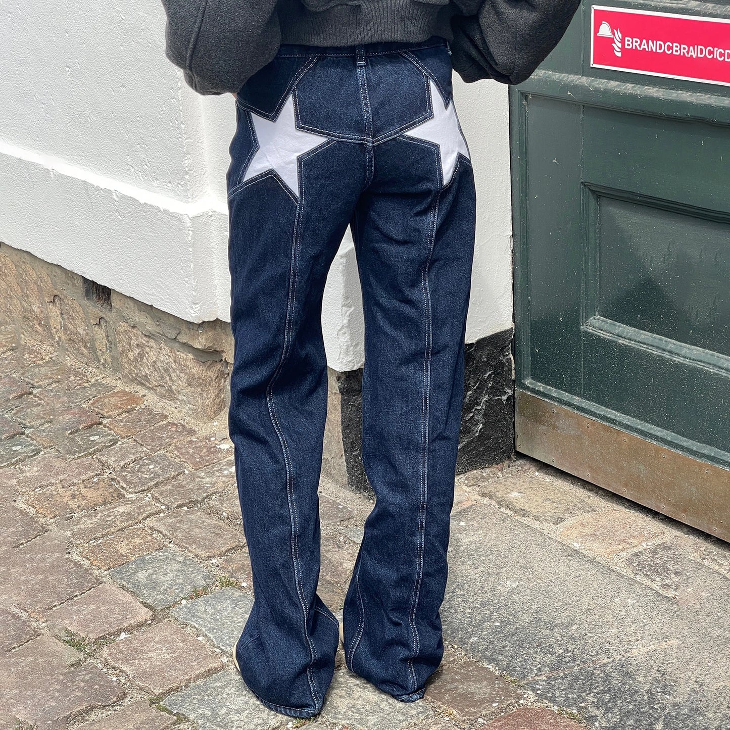 Star Loose Low Rise Denim Jeans