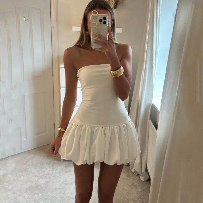 MIMI Puff Ball Skirt Mini Dress