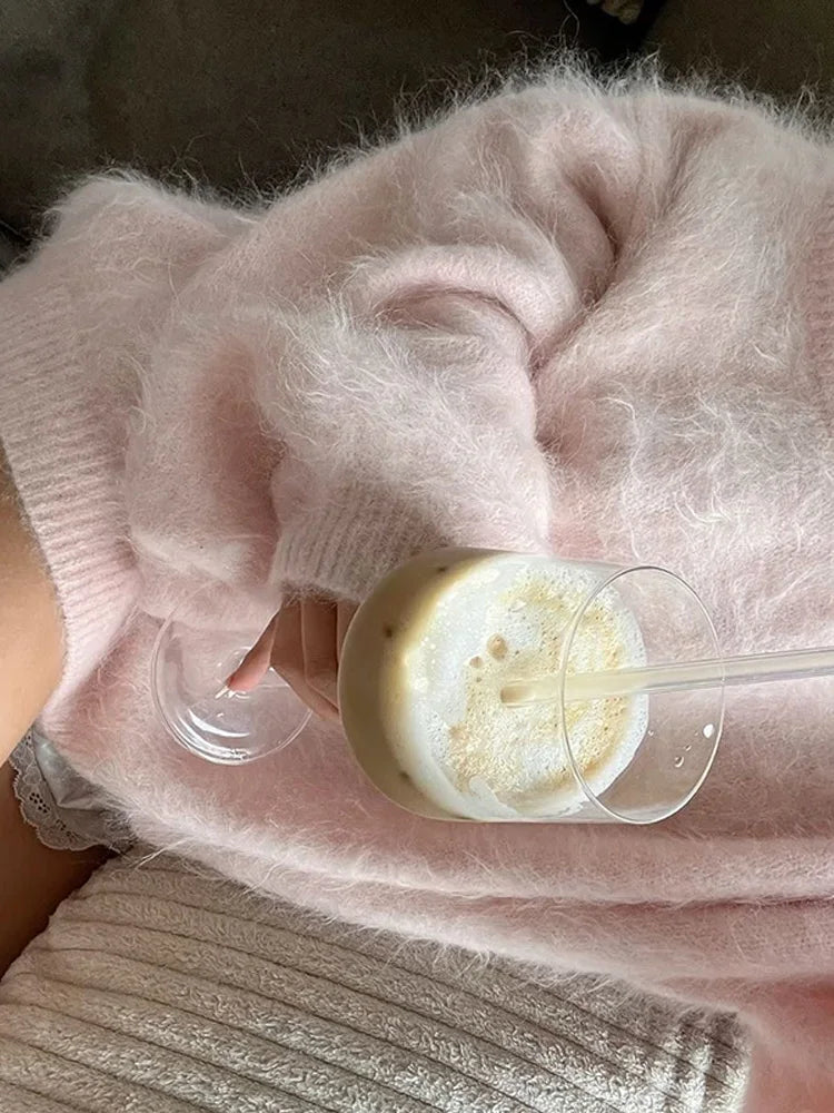 SOPHIE Loose Off Shoulder Sweater