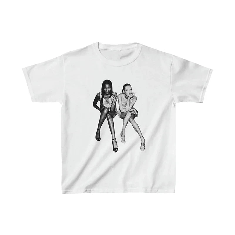 Glamour Graphic Print Tee