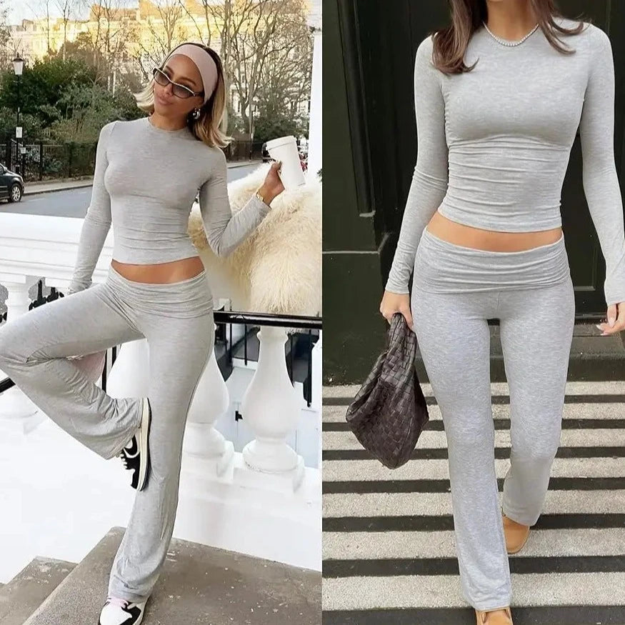 SOPHIE Long Sleeve 2 Piece Lounge Set