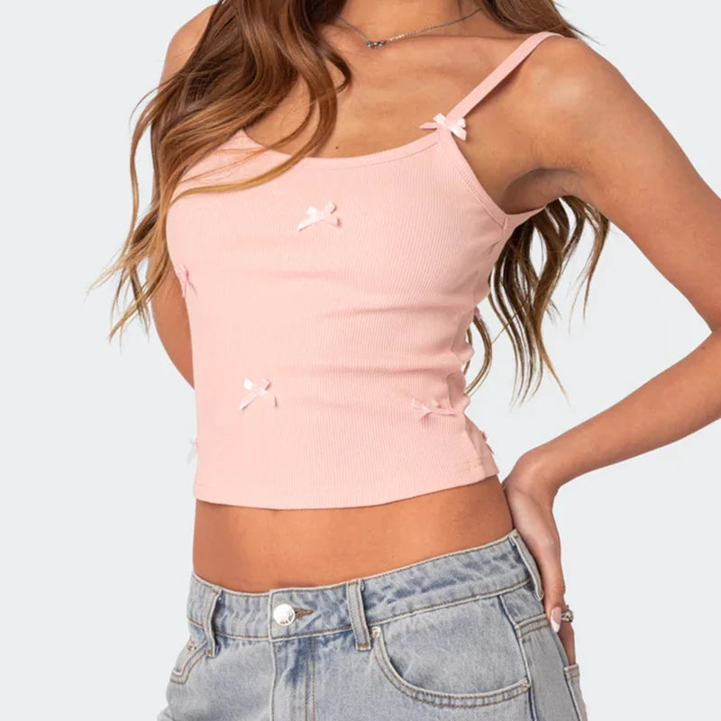 Bow Backless Cami Top