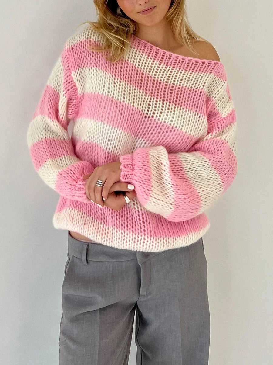 Striped Knitted Sweater