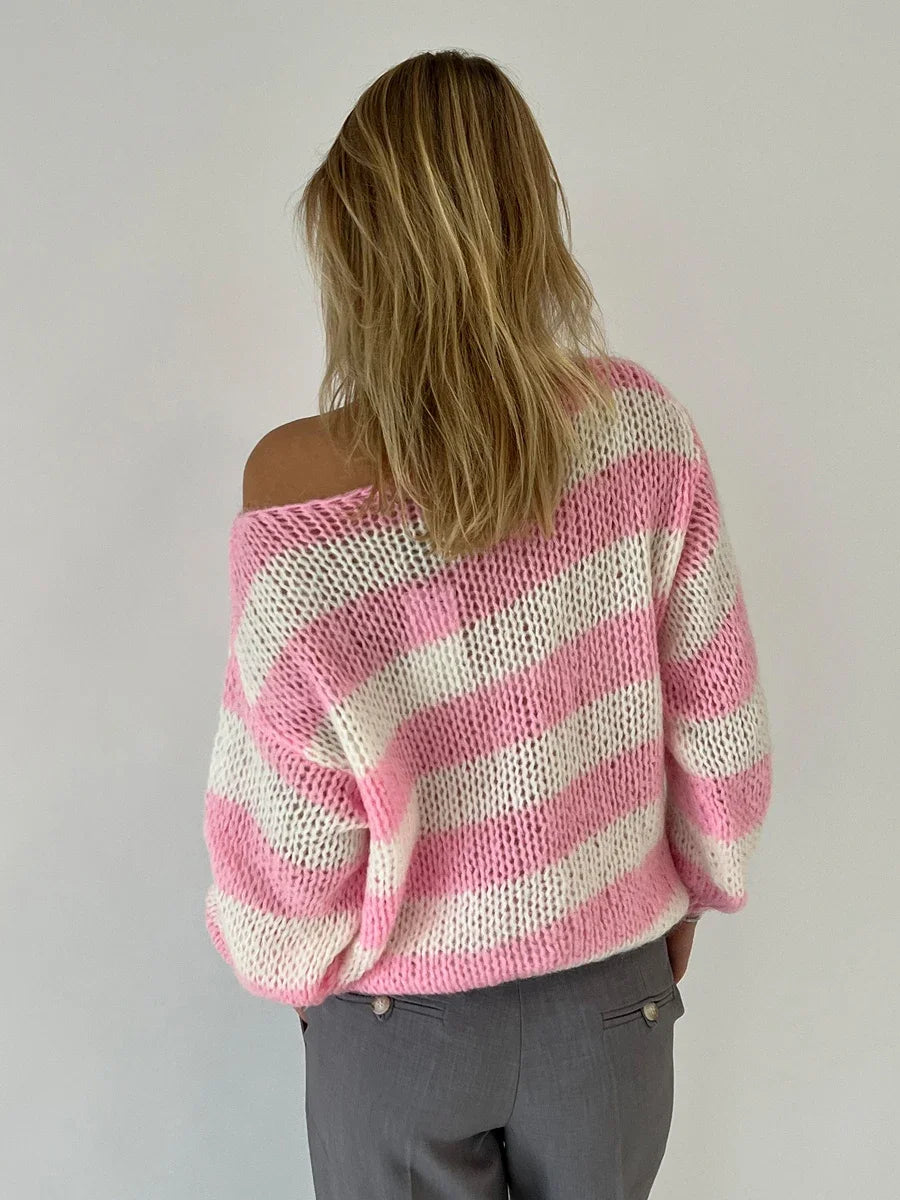 Striped Knitted Sweater